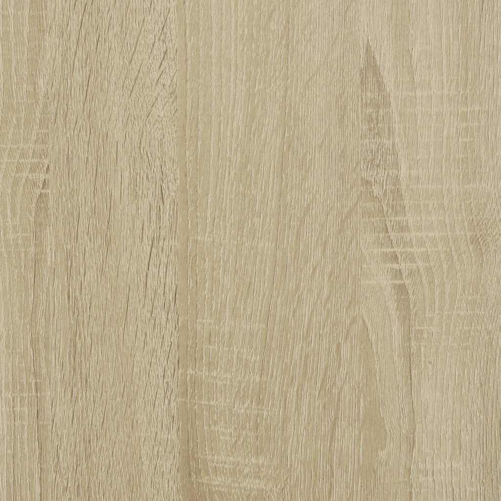 Nachttische 2 Stk. Sonoma-Eiche 40x40x55 cm Holzwerkstoff